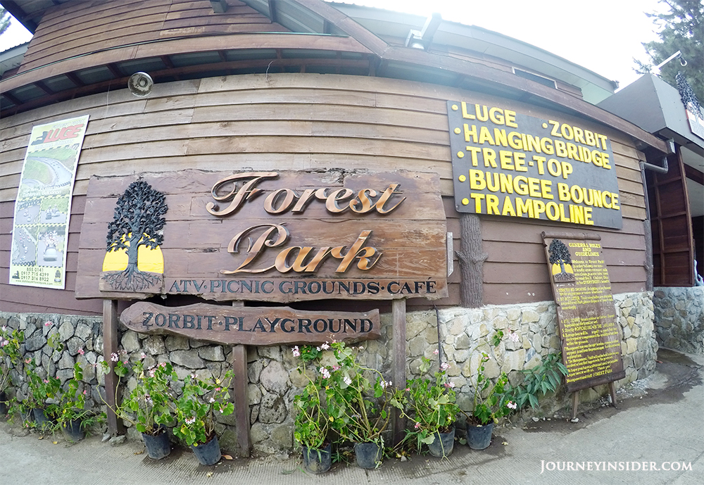 Entrance at Dahilayan Forest Park, Bukidnon