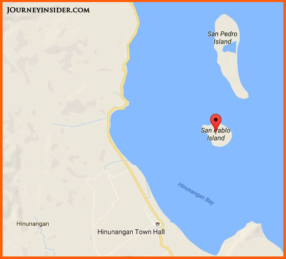 google-map-twin-islands-in-hinunangan-leyte
